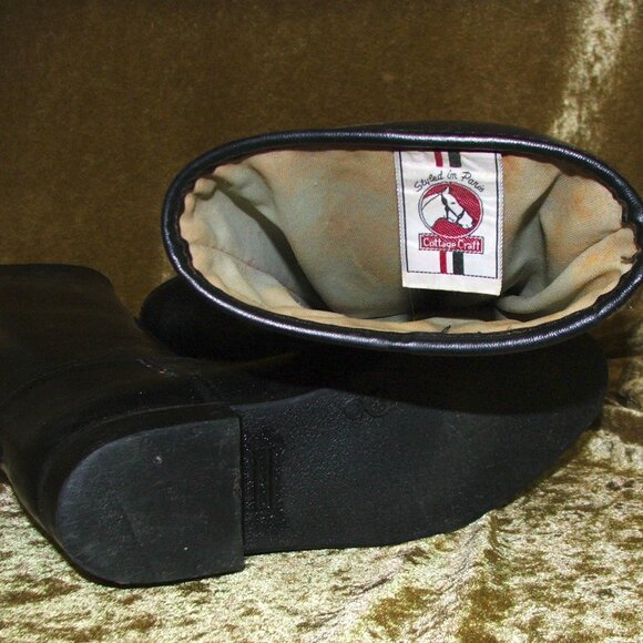 Cottage Craft Rubber Riding Boots Size 38 M - Picture 1 of 6
